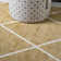 Cole Minimalist Diamond Trellis Gold/White Rug