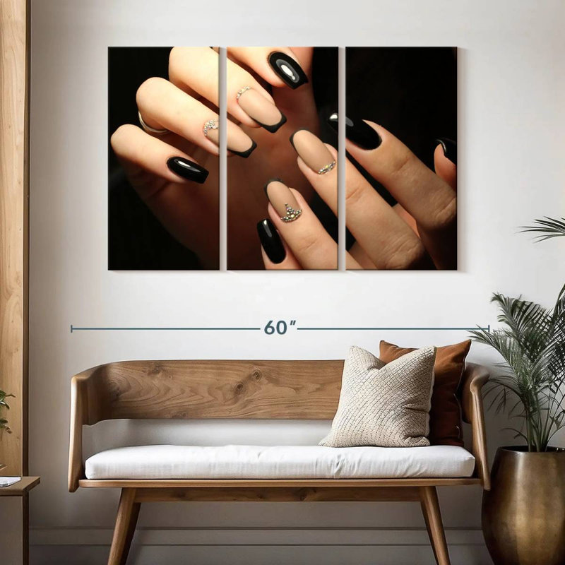  «Classy Neutral Nails, H 32 po x l 50 po