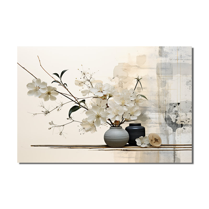 «Asian Art Sumie Zen II», reproduction d'art sur toile asiatique