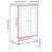 10 Pair Solid Wood Shoe Storage Cabinet-1962813937