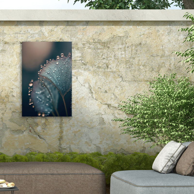 «Wet Leafs On Canvas» par Treechild, reproduction, H 47 po x l 30 po