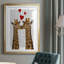 20_Giraffe Love, reproduction encadrée de qualité supérieure - prête à être accrochée-210778055-210778052