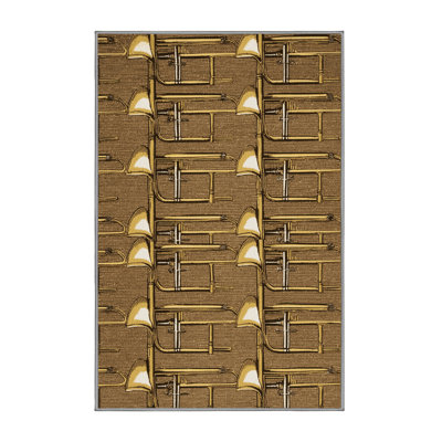  Tapis lavable trombone