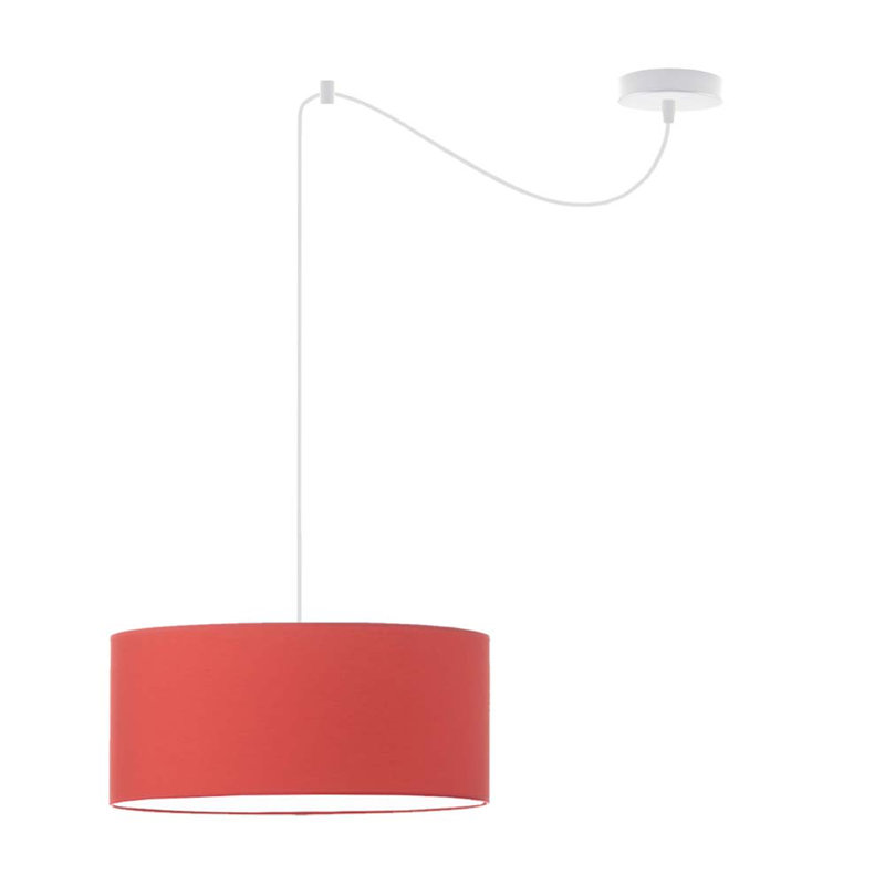 Gejuan 1 - Light Novelty Pendant, Red/White