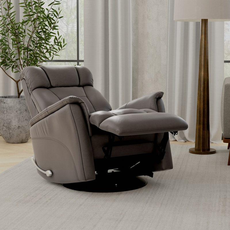 Fauteuil inclinable et oscillant Global Home, Gris foncé