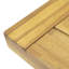 Banc d'extérieur en bois, 74 po de longueur, banc en bois Choice, longueur, pour