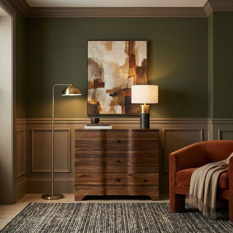 Claudie Solid Wood Accent Chest
