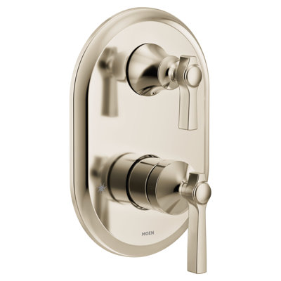 Flara M-CORE 3-Series 2-Handle Shower Trim With Integrated Transfer Valve, Valve Required