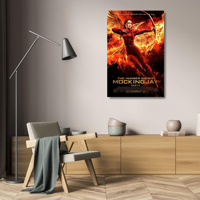 The Haim Games Mockingjay, H 24 po x l 16 po