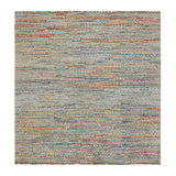Rug & Kilim’S Contemporary Square Rug With Colorful Stripes & Geometric Patterns