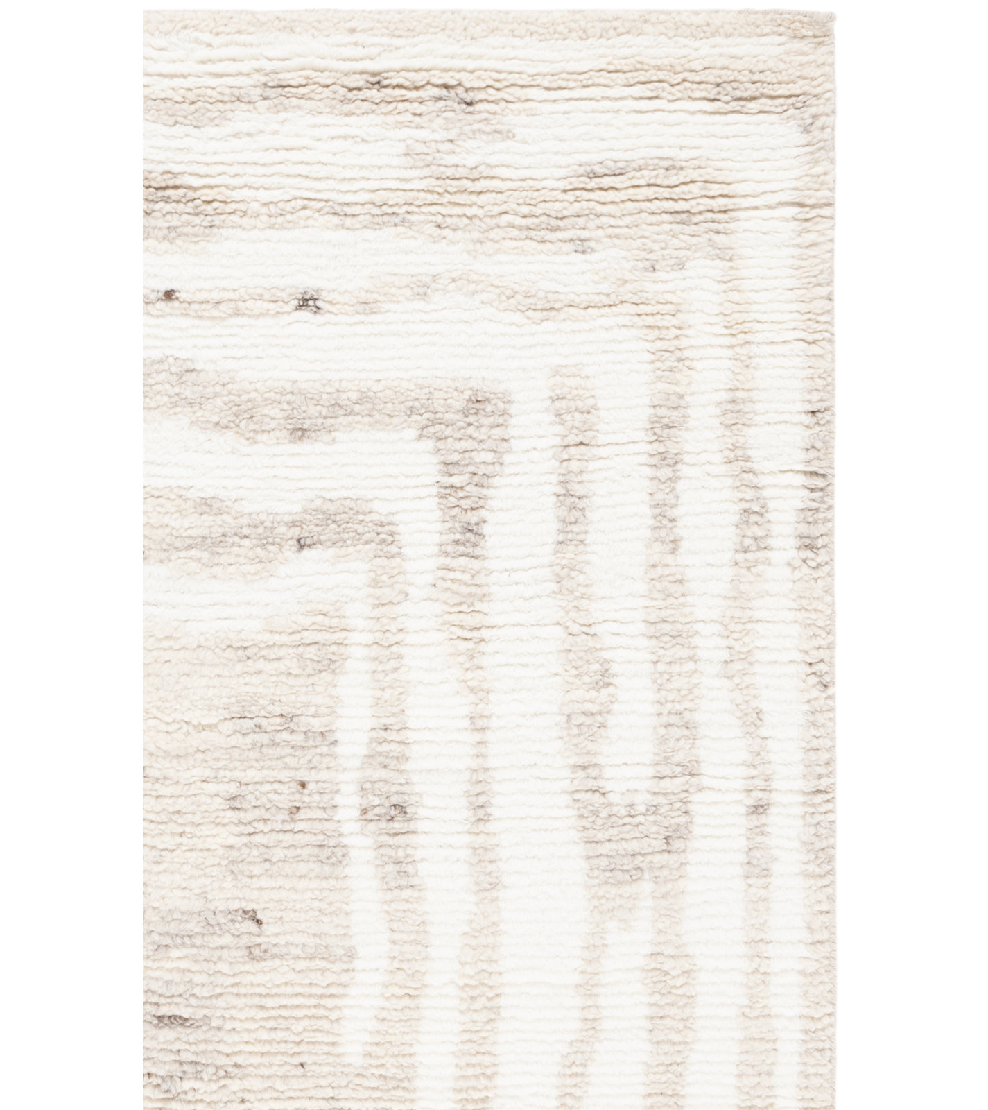 Kass Handmade Wool Rug, Rectangle 4' x 6'