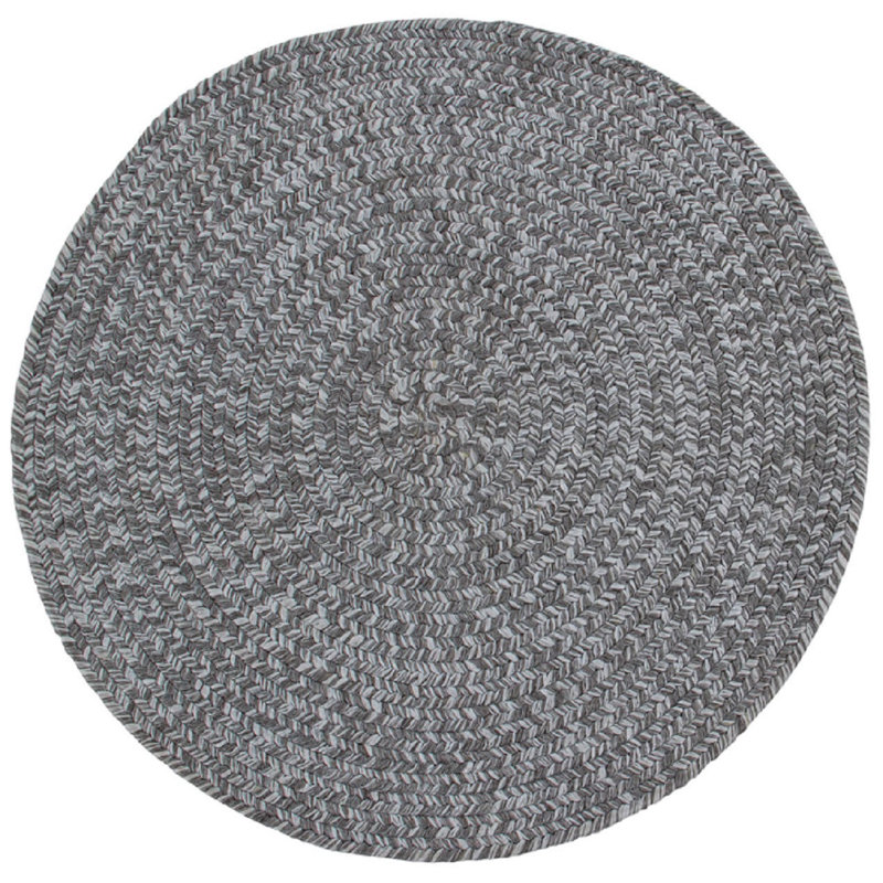 Flatweave Area Rug, Round 120cm