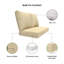 Coussin de remplacement pour banquette d'extérieur Sunbrella, siège/dossier profond de 12,7 cm (5 pouces).-77412238