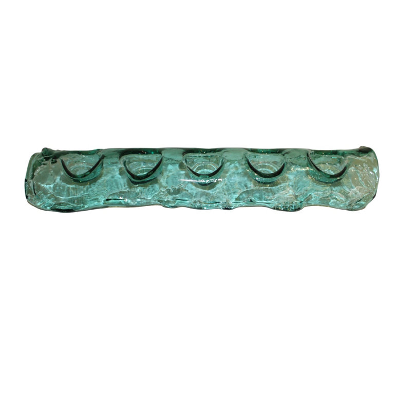 Montana Pamela Clear Quintuple Tealight Holder, 5, L 19.68505" x W 4.92" x H 2.16"