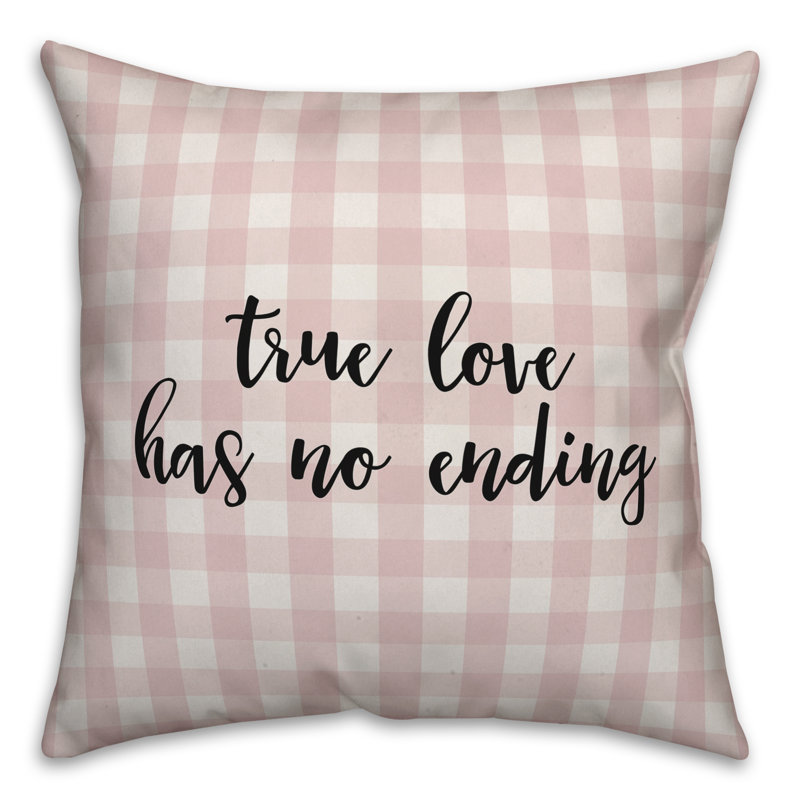 Plaid Throw Pillow, Throw Pillow, Pink/Black