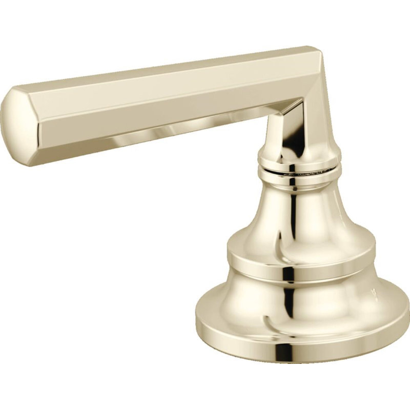 Beauclere™ Widespread Lavatory Faucet With Arc Spout, Lever Handle, Brilliance Polished Nickel
