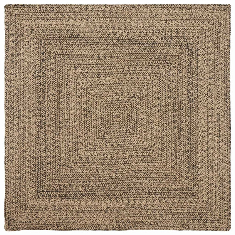 Solid Colour Standard Area Rug, Square 120 cm