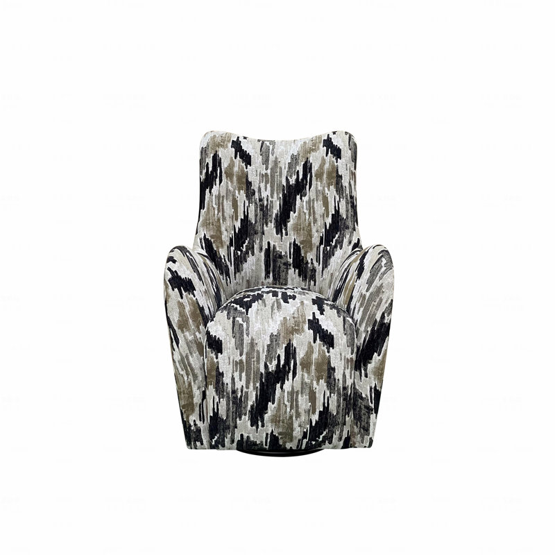 Fauteuil d'appoint pivotant - style plage