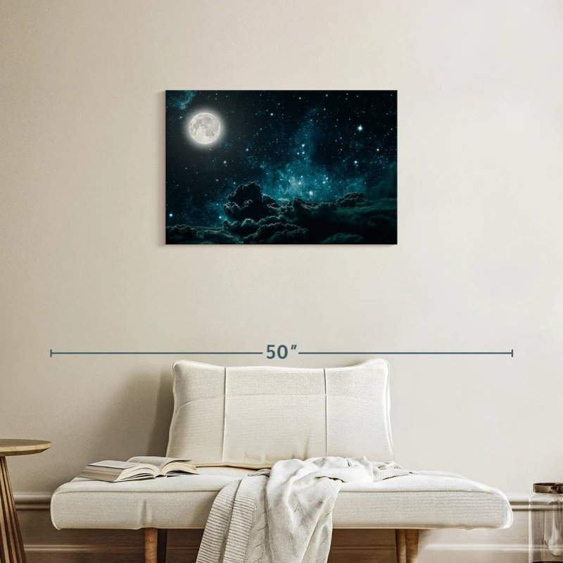 Oberle Galaxy Moonlight, 20" H x 30" W