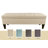 Conyers Polyester Blend Upholstered Storage Bench-602945687
