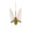 1-Light Stain Brass LED Pendant In A Butterfly Shape