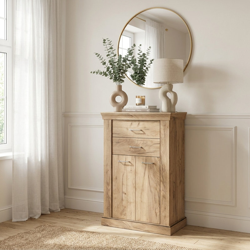 Teletha Laminate Rectangle Accent Cabinet