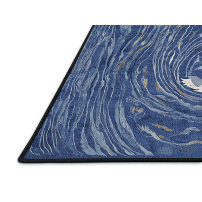 Machine Washable Gray Area Rug