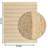 Natural Jute Stripe Rug-504950024