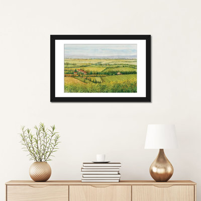 « wine country view i », reproduction de photo sur toile