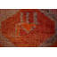 Tapis turc tribal à motif géométrique Oushak