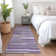 Premium Machine Washable Prisco Purple Rug