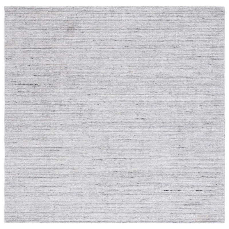 Reales Elements Oriental Gray Area Rug, Square 6'