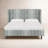 Upholstered Low Profile Platform Bed-581849026