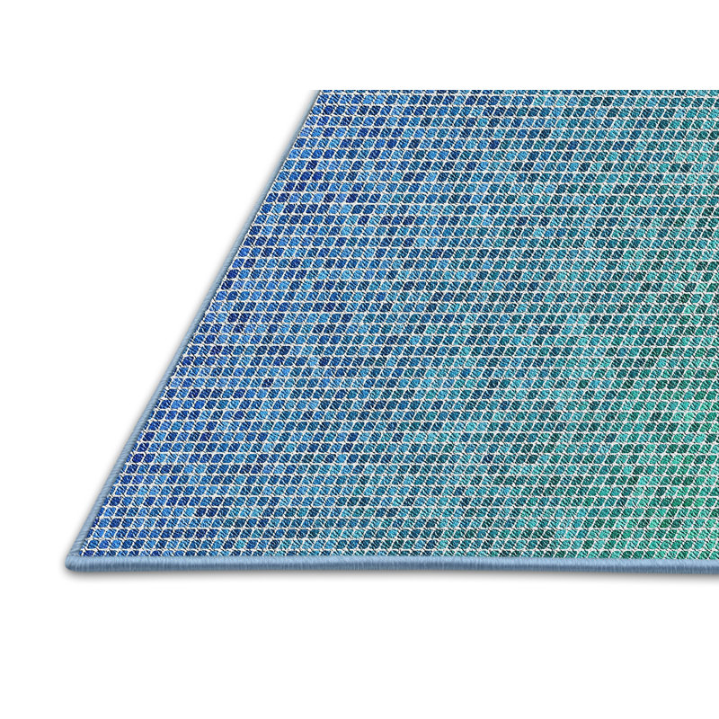 Azori Geometric Indoor Rug, Rectangle 5' x 8'