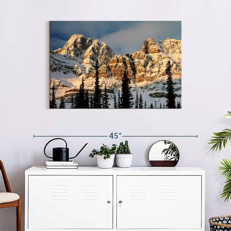 Montagnes du parc national Alvord Banff, H 24 po x l 36 po