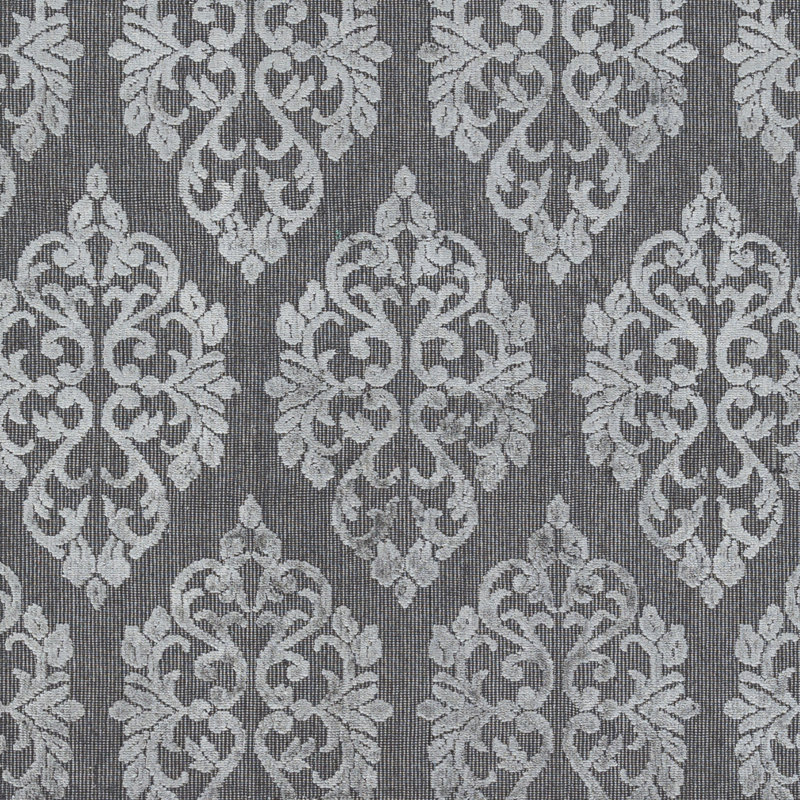 Tapis gris ardoise / argenté noué à la main Jamesthomes, Rectangle 6 pi x 9 pi