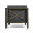 30.3'' Wide Wood Patio Sofa with Cushions-751986648