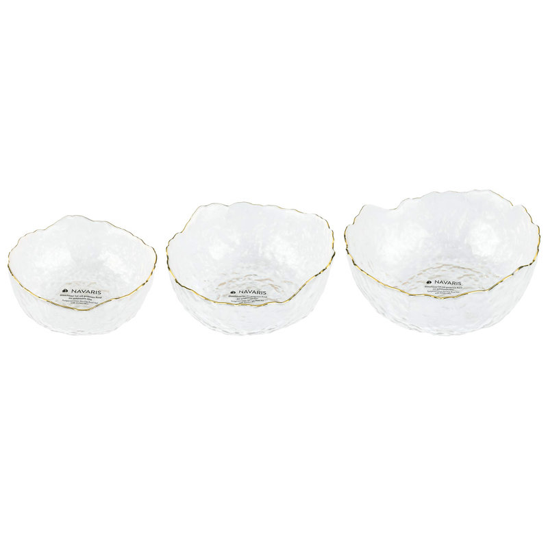 Canora Grey Battarbee Glass Serving Bowl