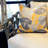 Floral Cotton Blend Reversible Pillow Cover