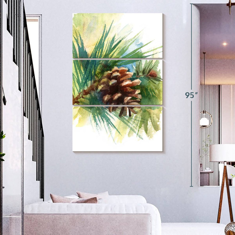 Pine Cone, 74" H x 48" W