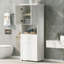 Grande armoire de salle de bain avec panier à linge-1893791883
