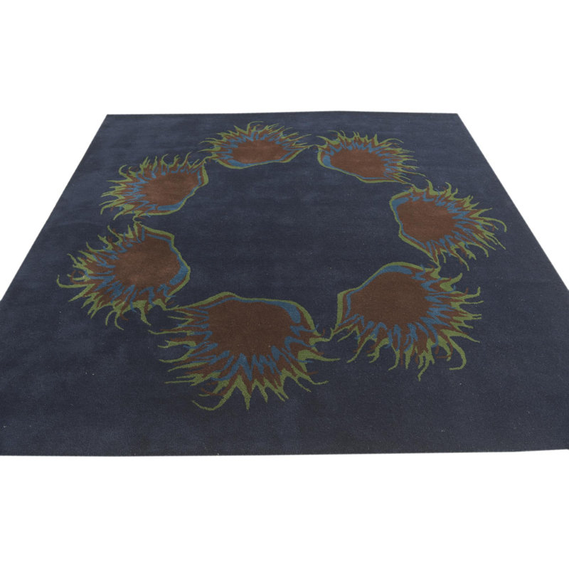 Tapis bleu marine 8 pi Pineland