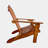 Outdoor or indoor Wood Adirondack chair, foldable