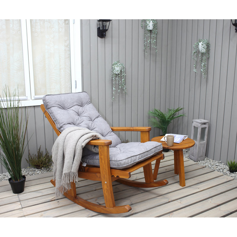 Wiest Pine Outdoor Chair, Brown