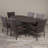 Raeola 6 - Person Wicker Patio Dining Set with Oval Table