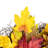 Maple Leaf Artificial Fall Harvest Wreath 22-Inch