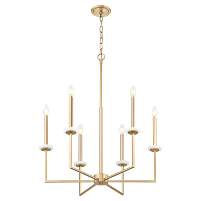 Lustre 6 lumières Parrish Mordern