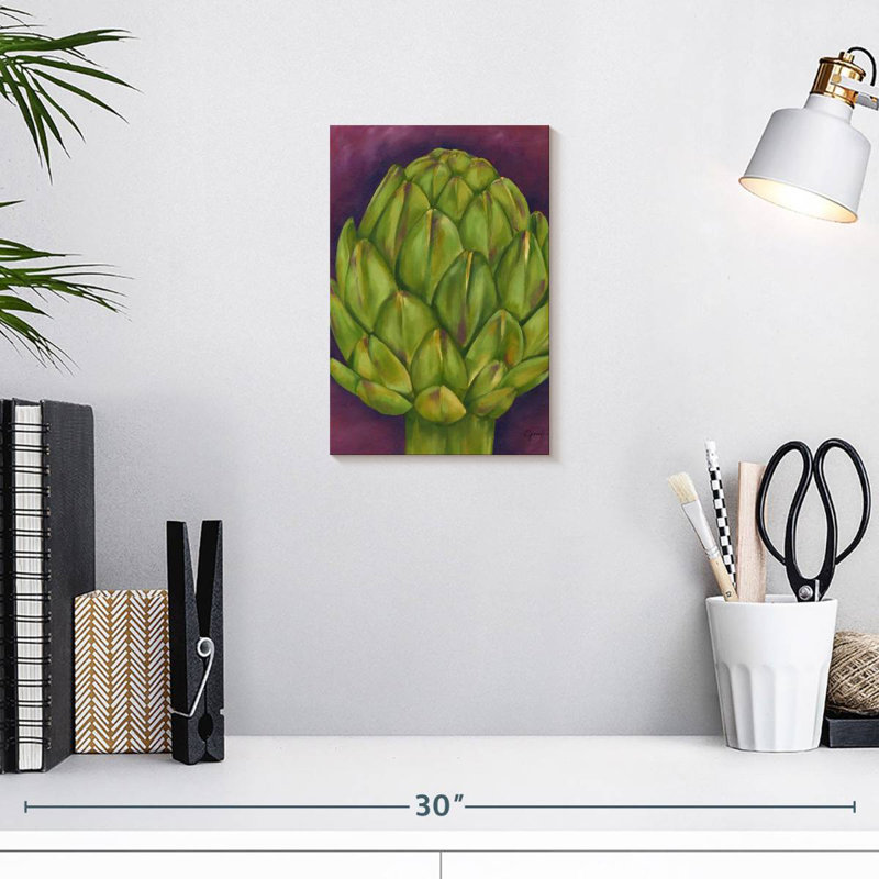 Yarlin Artichoke Head, 12" H x 8" W