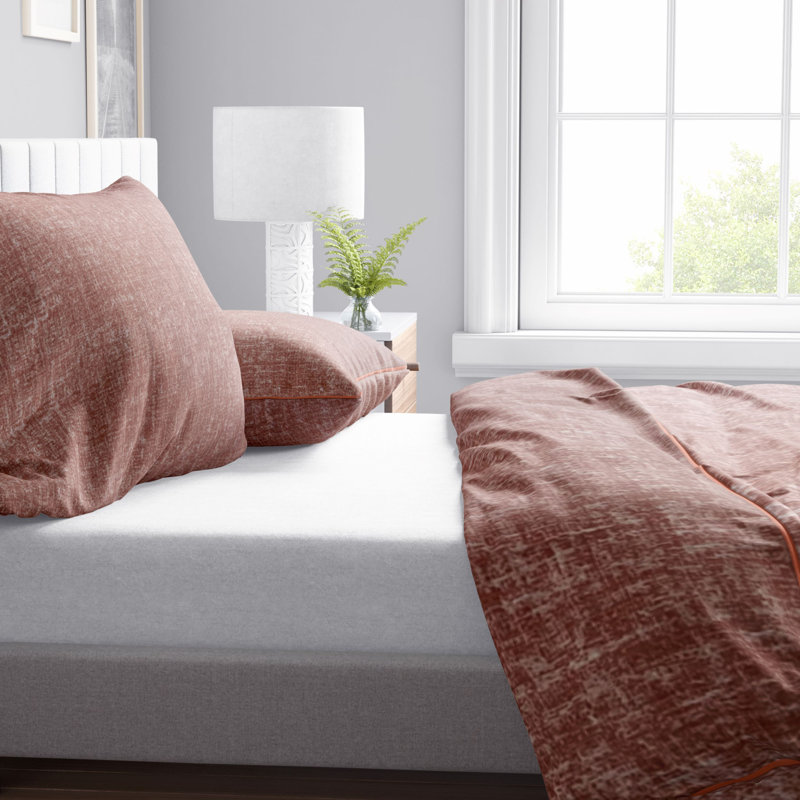 Neuber Double pillow, Red, 40x80