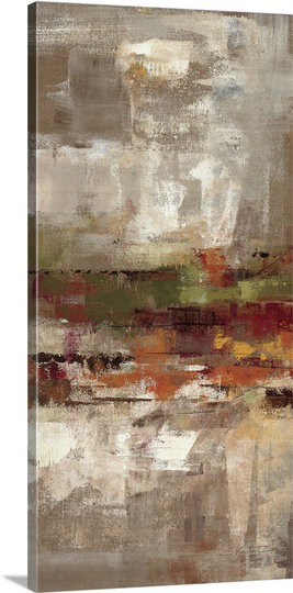 «Landing Panel I» par Silvia Vassileva, reproduction d'art, H 20 po x l 10 po x P 1,5 po, Toile